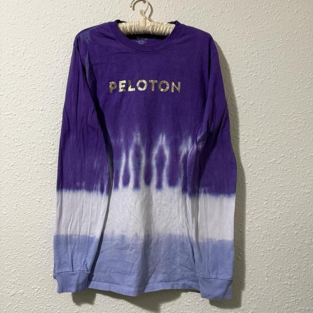 Peloton Tee Unisex  XL Tie Dye Ally‎ Love Sundays With Love Fitness Bike 90s Y2K